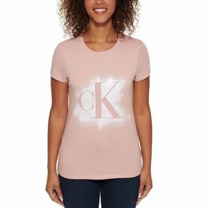 Calvin Klein Jeans Ladies Short Sleeve Top